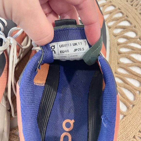 On Running Cloudnova Form Terracotta Forest Sneakers Men's 11.5 - Picture 10 of 13